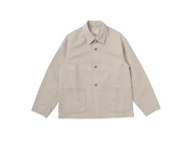visvim COVERALL (W/L PIQUE) "Ivory"