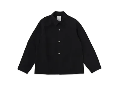 visvim COVERALL (W/L PIQUE) "Black"