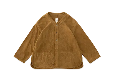 visvim DUGOUT JKT (JP DEERSKIN) "Camel"