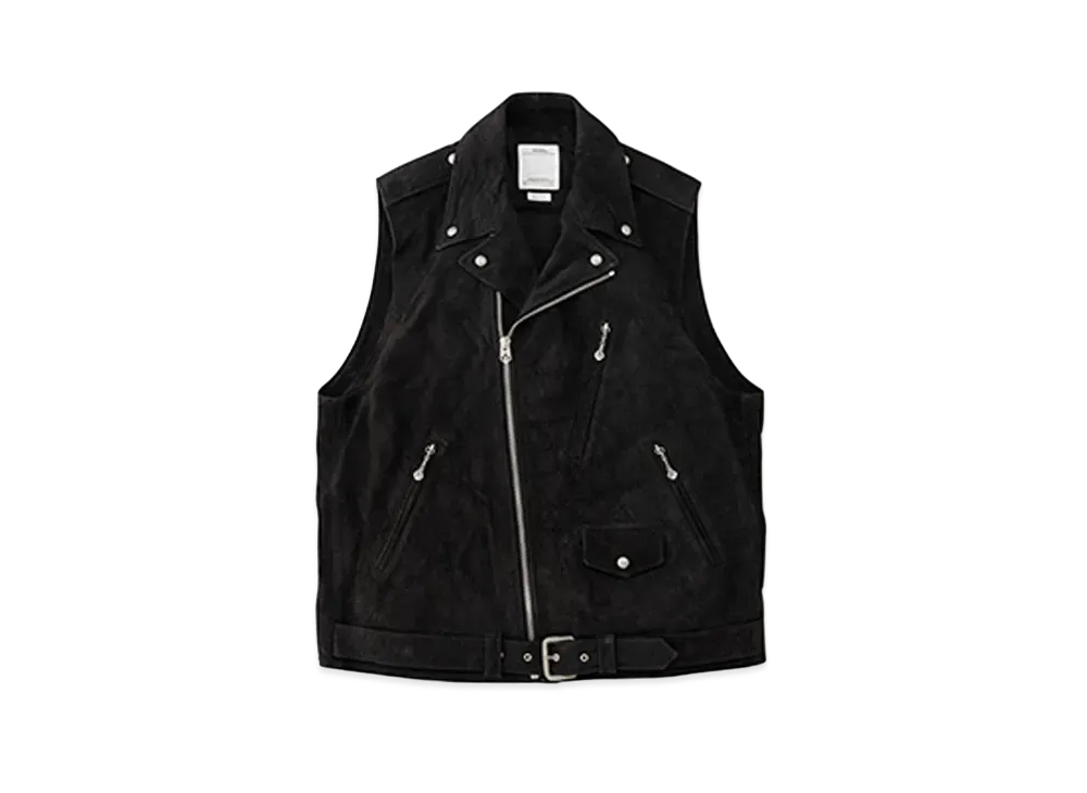visvim STRABLER LIGHT VEST IT (FR VEG.LB) "Black"