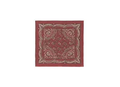 visvim WILDFLOWER SCARF "Red"