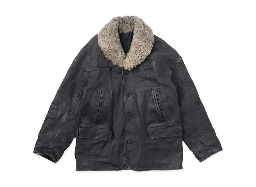 visvim Barnstormer Coat "Navy"