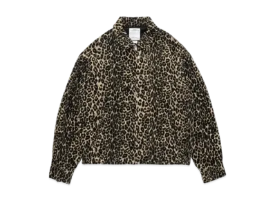 visvim Redsun Leopard Jacket "Beige"