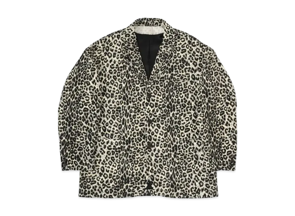 visvim Bowen Blazer Leopard "Beige"