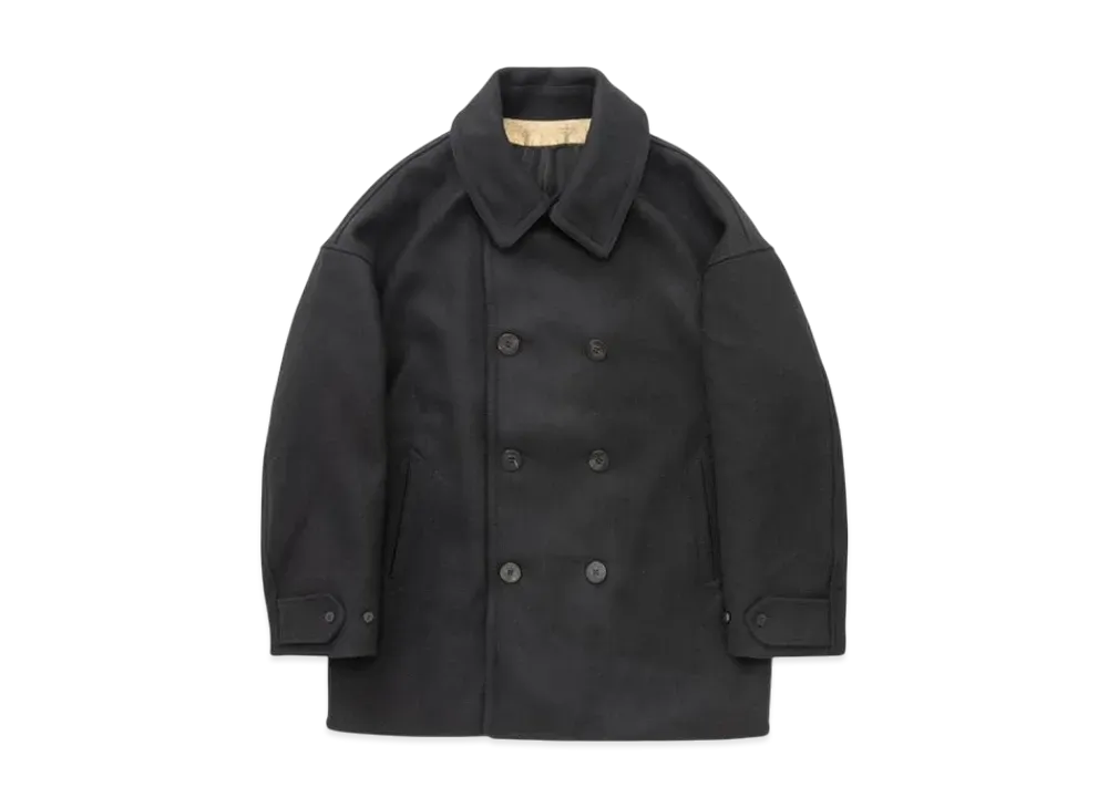 visvim Lieutenant P.Coat "Black"
