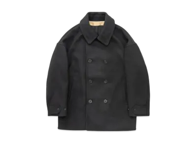 visvim Lieutenant P.Coat "Black"
