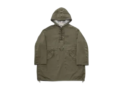 visvim Chinook Poncho 3L Dmgd "Olive"