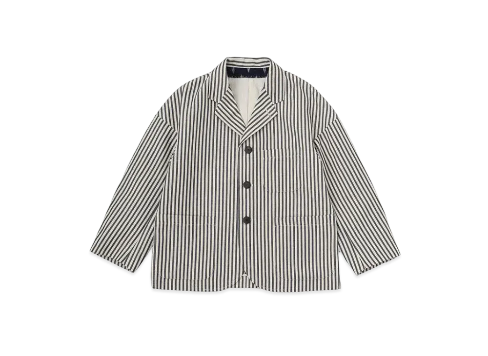 visvim Falkland Blazer Stripes "Navy"