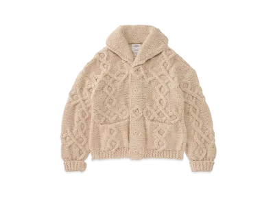 visvim Cowichan SB Hand-Knit "Ivory"