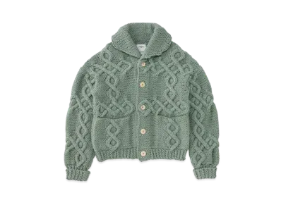 visvim Cowichan SB Hand-Knit "Green"