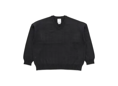 visvim Selmer V-Neck Knit (W/L) "Black"