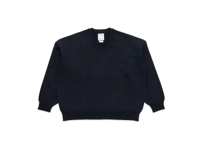 visvim Selmer V-Neck Knit (W/L) "Navy"