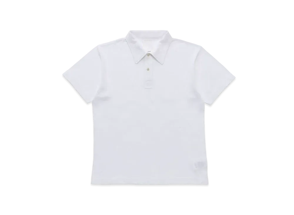 visvim Polo Shirt Knit S/S (SIc) "White"