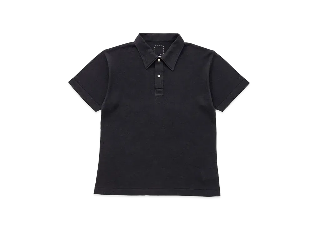 visvim Polo Shirt Knit S/S (SIc) "Black"