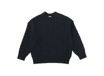 visvim Amplus Crew Knit L/S "Navy"