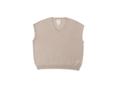 visvim V-Neck Vest Knit "Beige"
