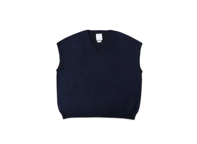 visvim V-Neck Vest Knit "Navy"