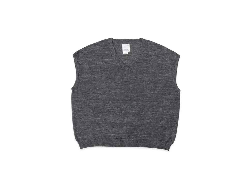 visvim V-Neck Vest Knit "Grey"