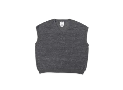 visvim V-Neck Vest Knit "Grey"