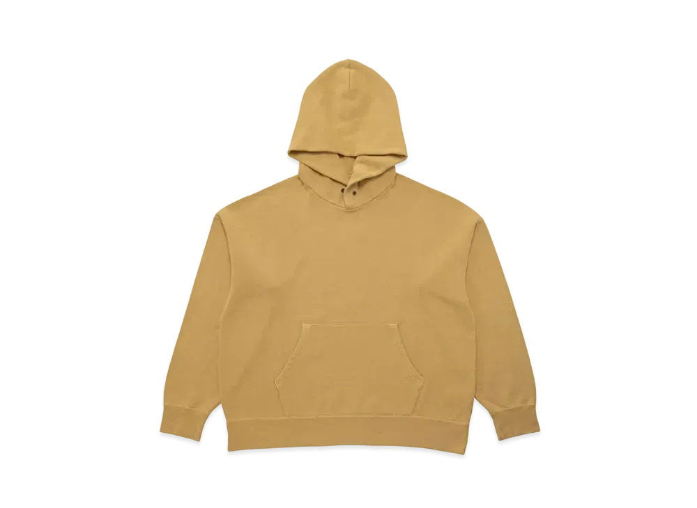 visvim Jumbo SB Hoodie P.O. Dmgd (U.D.) "Mustard"