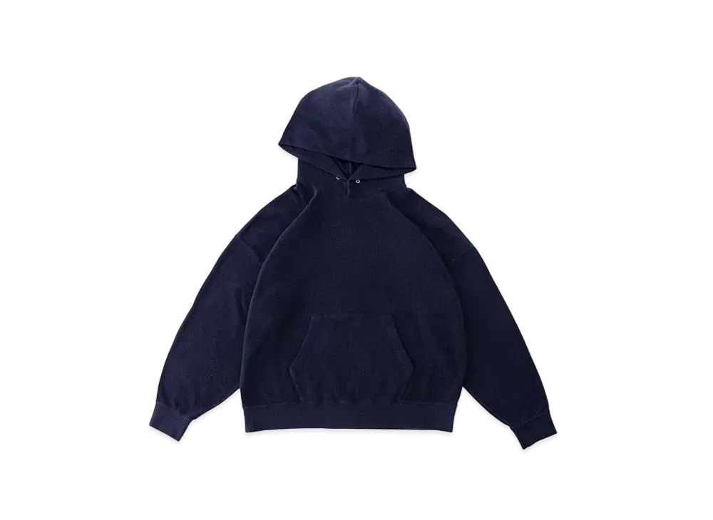 visvim Amplus SB Hoodie P.O. (C/WS Pile) "Navy"