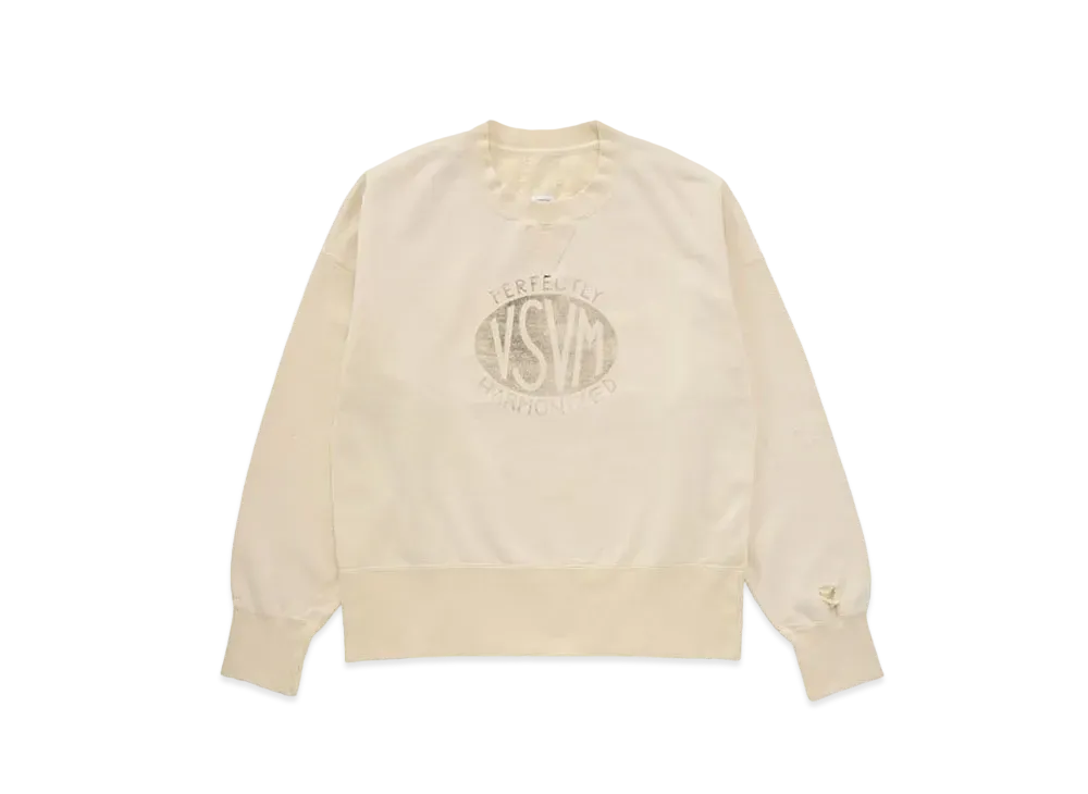 visvim Court Sweat L/S Crash "Yellow"