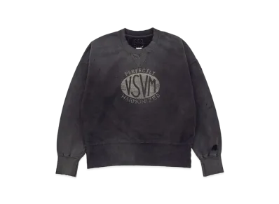 visvim Court Sweat L/S Crash "Navy"