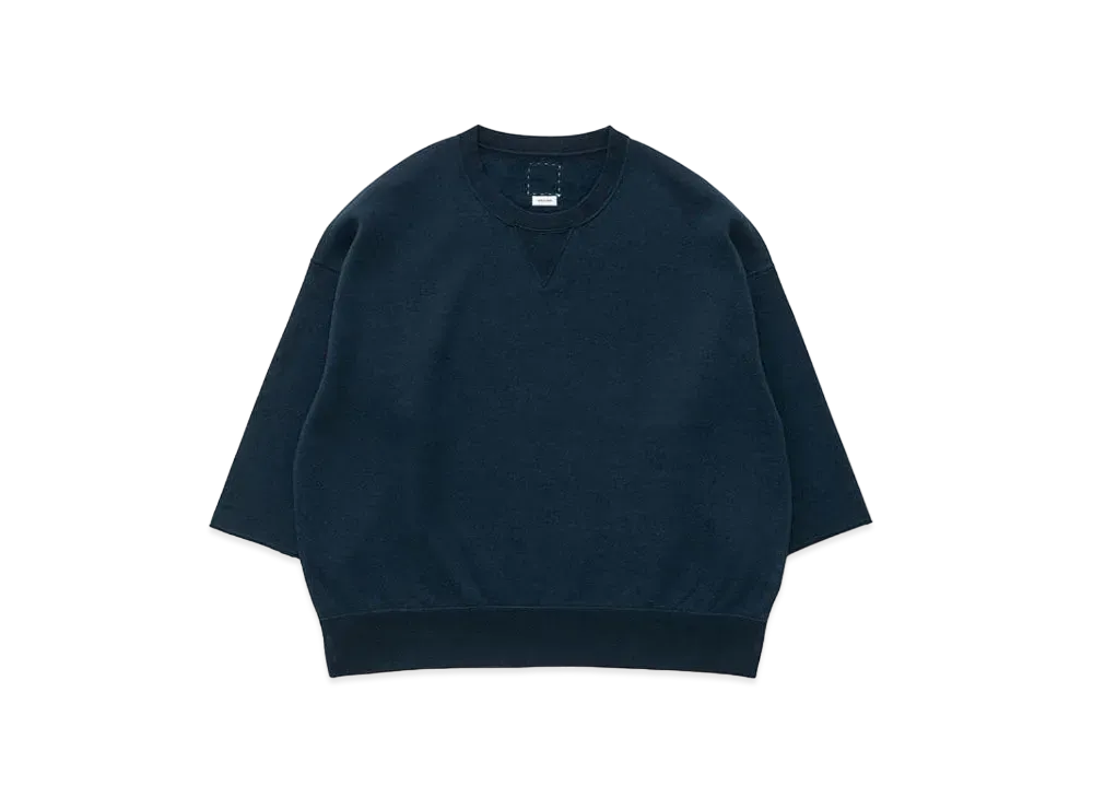 visvim Amplus SB Sweat 3/4 (C/SI) "Navy"