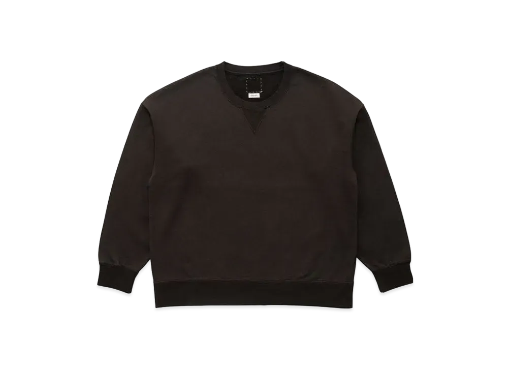 visvim Ultimate Jumbo SB Sweat L/S "Black"