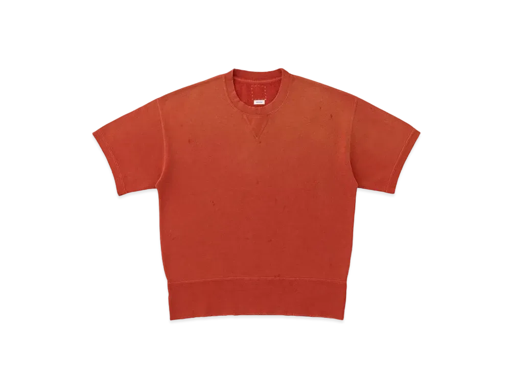 visvim Court Sweat S/S Crash "Red"