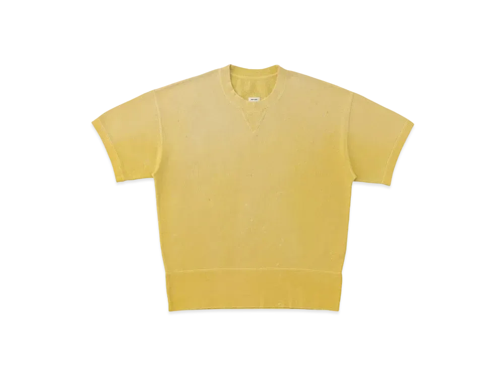 visvim Court Sweat S/S Crash "Yellow"