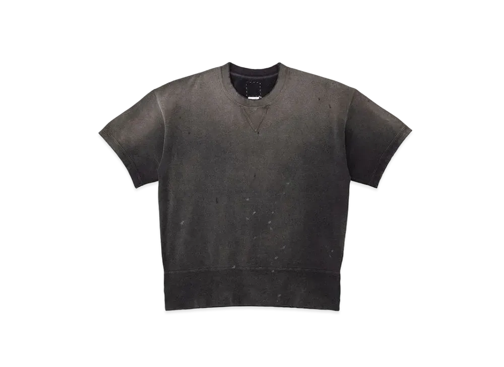 visvim Court Sweat S/S Crash "Black"