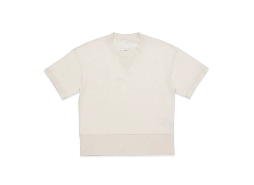 visvim Court Sweat S/S (C/WS) "White"