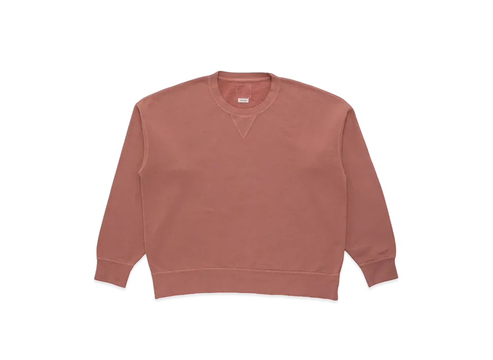 visvim Jumbo SB Sweat L/S DMGD (U.D.) "Pink"