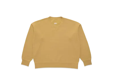 visvim Jumbo SB Sweat L/S DMGD (U.D.) "Mustard"