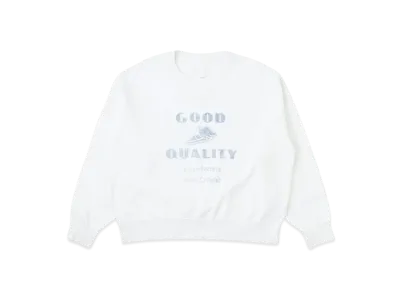 visvim Amplus SB Sweat L/S Crash "White"