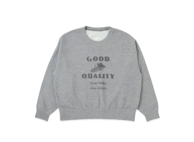 visvim Amplus SB Sweat L/S Crash "Grey"