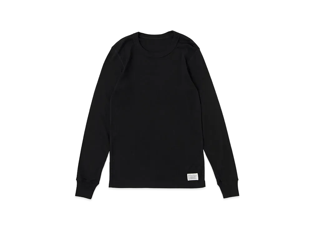 visvim VS Lakota Tee L/S (Superfine) "Black"