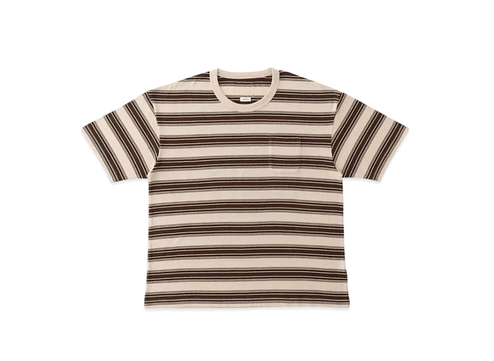 visvim Border Jumbo Tee S/S "Brown"