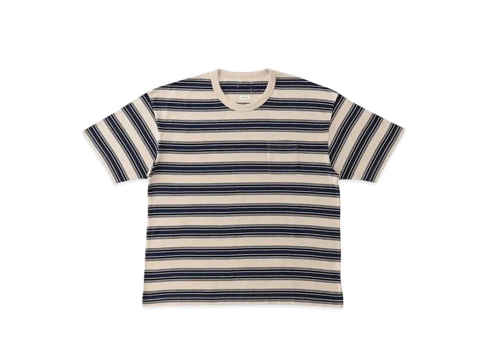 visvim Border Jumbo Tee S/S "Navy"