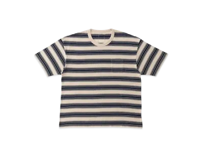 visvim Border Jumbo Tee S/S "Navy"