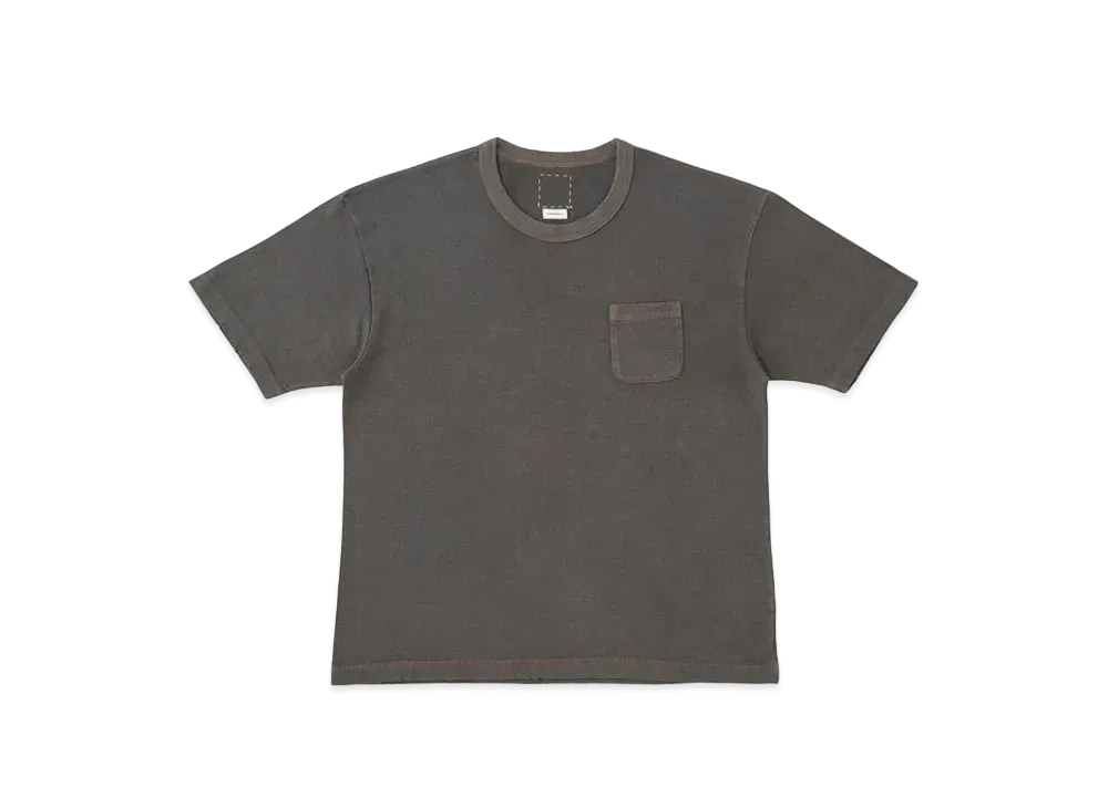 visvim Jumbo Tee S/S (U.D.) "Charcoar"