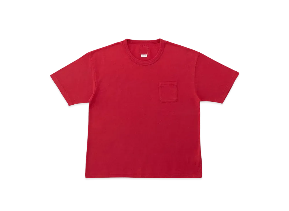 visvim Jumbo Tee S/S (C/WS) "Red"