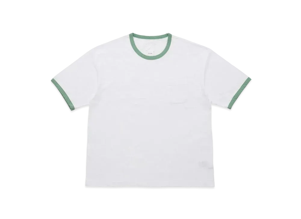 visvim Amplus Ringer Tee S/S "Green"