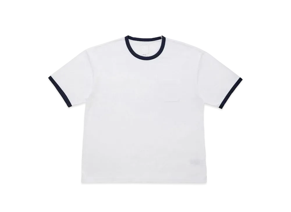 visvim Amplus Ringer Tee S/S "Navy"