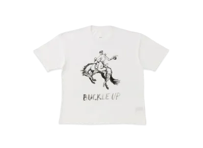 visvim Jumbo Tee S/S Buckle Up "White"