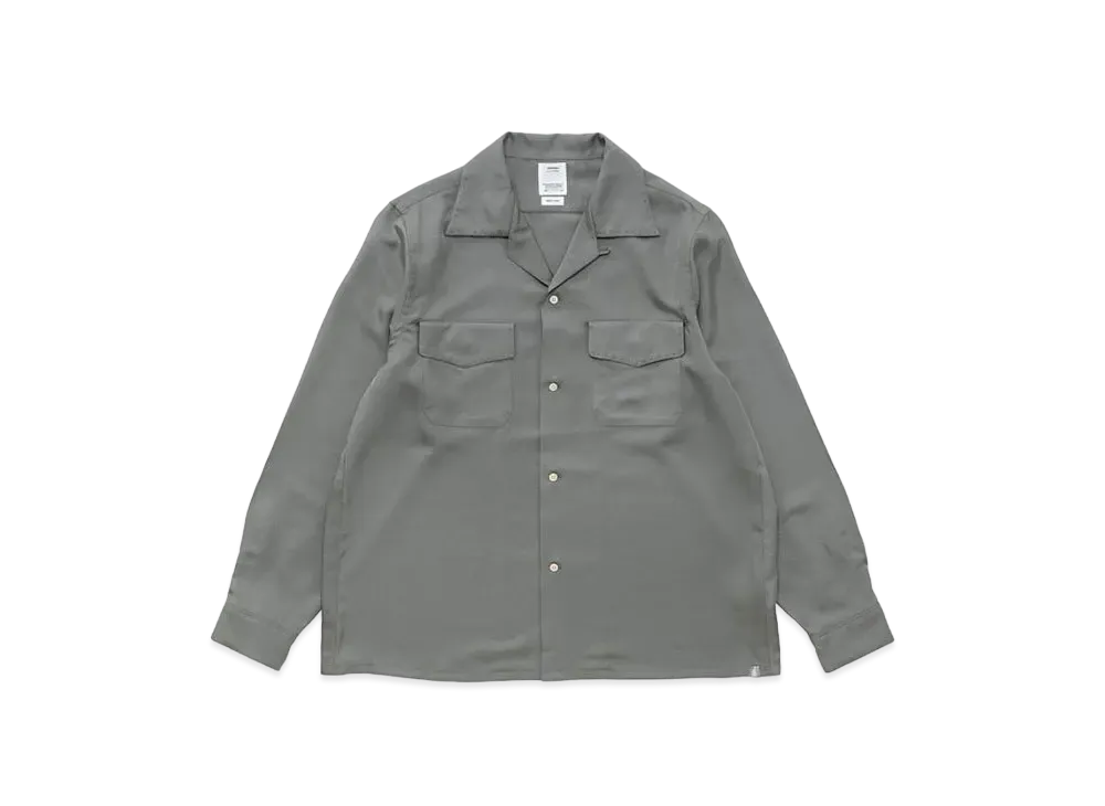 visvim Keesey Shirt L/S (Silk) "Olive"