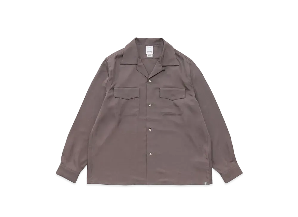 visvim Keesey Shirt L/S (Silk) "Purple"