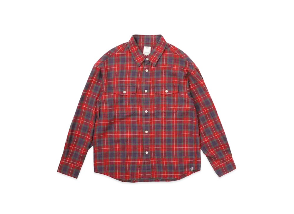 visvim Pioneer Shirt L/S "Red"