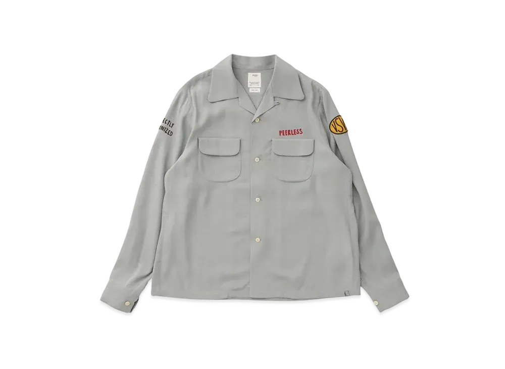 visvim Keesey G.S. Shirt L/S I.Q.W.T. "Grey"